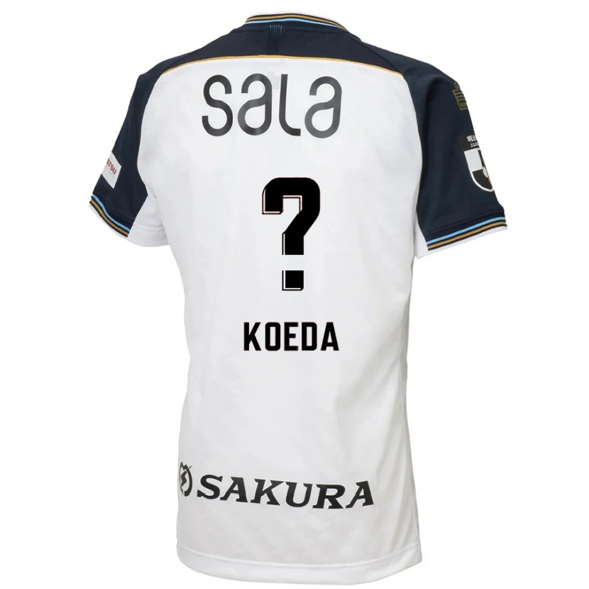 Danxen Herren Sakutaro Koeda #0 Weiß Schwarz Auswärtstrikot Trikot 2025/26 T-Shirt Österreich