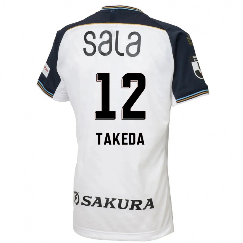 Danxen Herren Yusei Takeda #12 Weiß Schwarz Auswärtstrikot Trikot 2025/26 T-Shirt Österreich