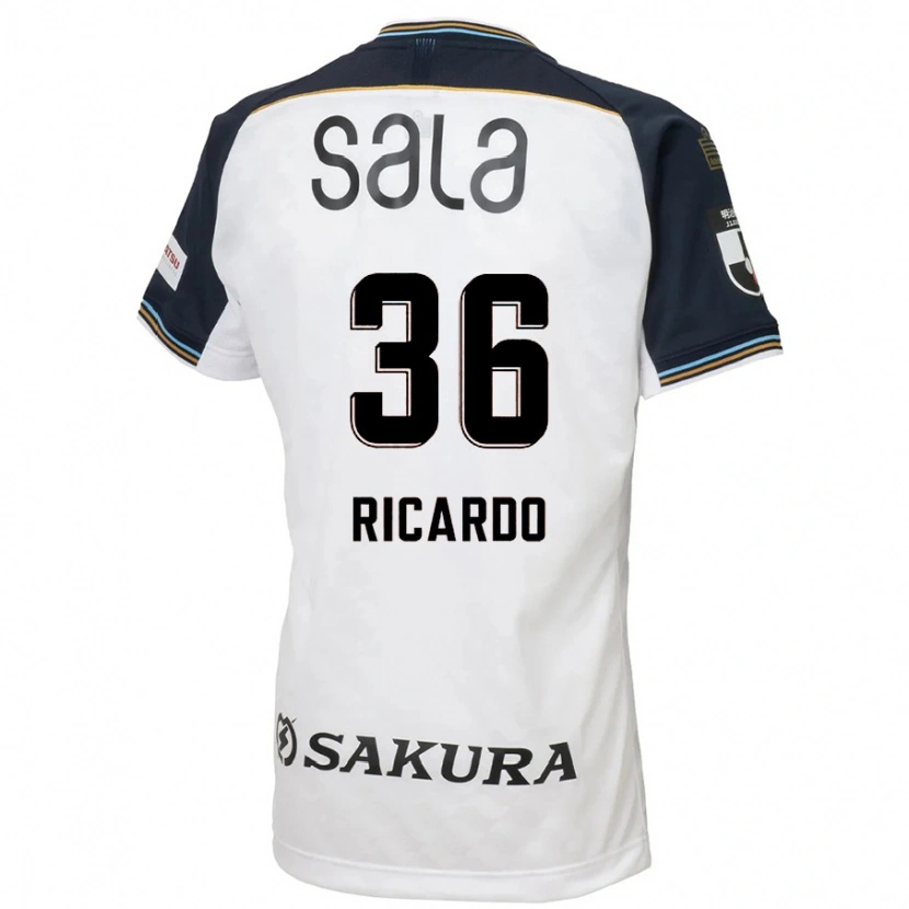 Danxen Herren Ricardo Graça #36 Weiß Schwarz Auswärtstrikot Trikot 2025/26 T-Shirt Österreich