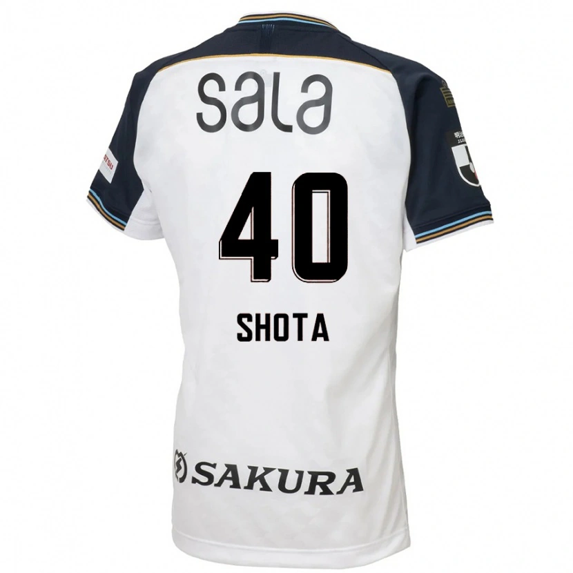 Danxen Herren Shota Kaneko #40 Weiß Schwarz Auswärtstrikot Trikot 2025/26 T-Shirt Österreich