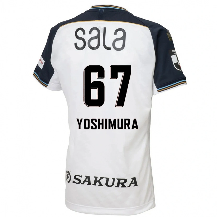 Danxen Herren Ryusei Yoshimura #67 Weiß Schwarz Auswärtstrikot Trikot 2025/26 T-Shirt Österreich