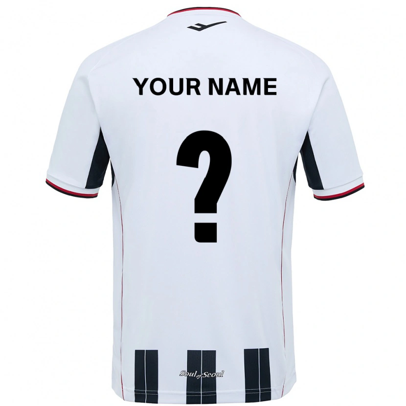 Danxen Herren Ihren Namen #0 Weiß Schwarz Auswärtstrikot Trikot 2025/26 T-Shirt Österreich