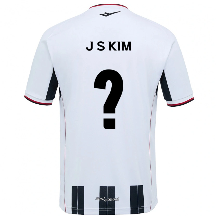 Danxen Herren Ji-Sung Kim #0 Weiß Schwarz Auswärtstrikot Trikot 2025/26 T-Shirt Österreich