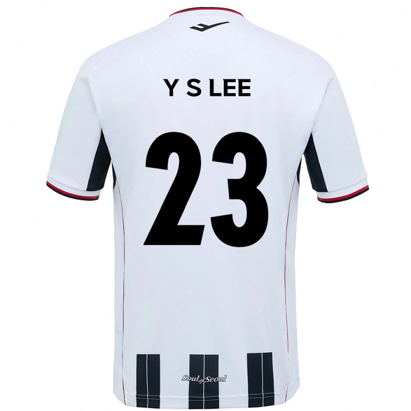 Danxen Herren Si-Young Lee #23 Weiß Schwarz Auswärtstrikot Trikot 2025/26 T-Shirt Österreich