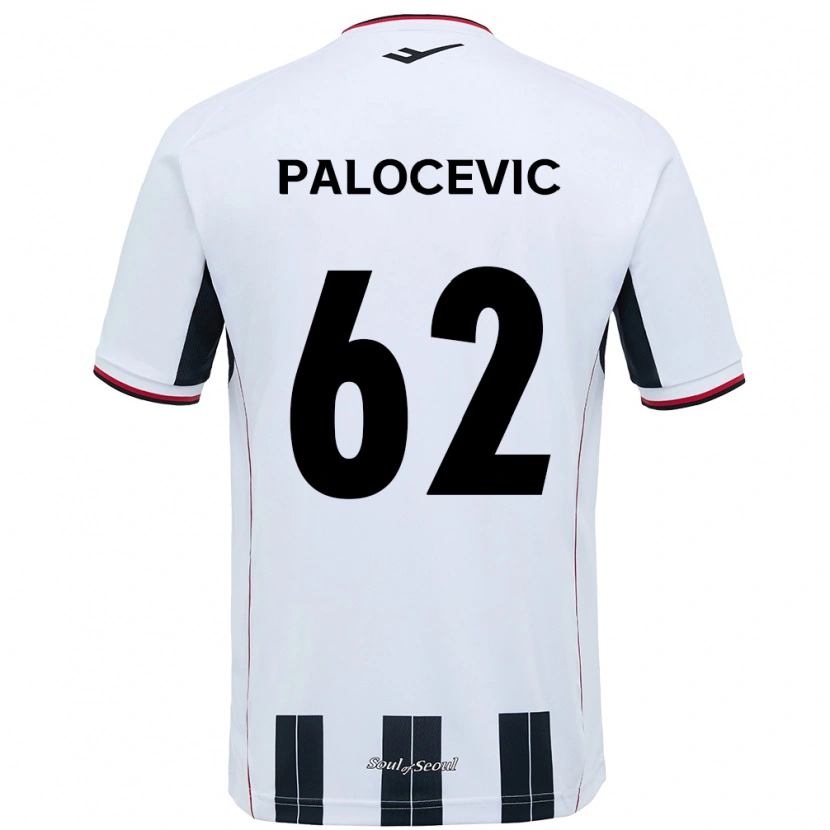 Danxen Herren Aleksandar Palocevic #62 Weiß Schwarz Auswärtstrikot Trikot 2025/26 T-Shirt Österreich