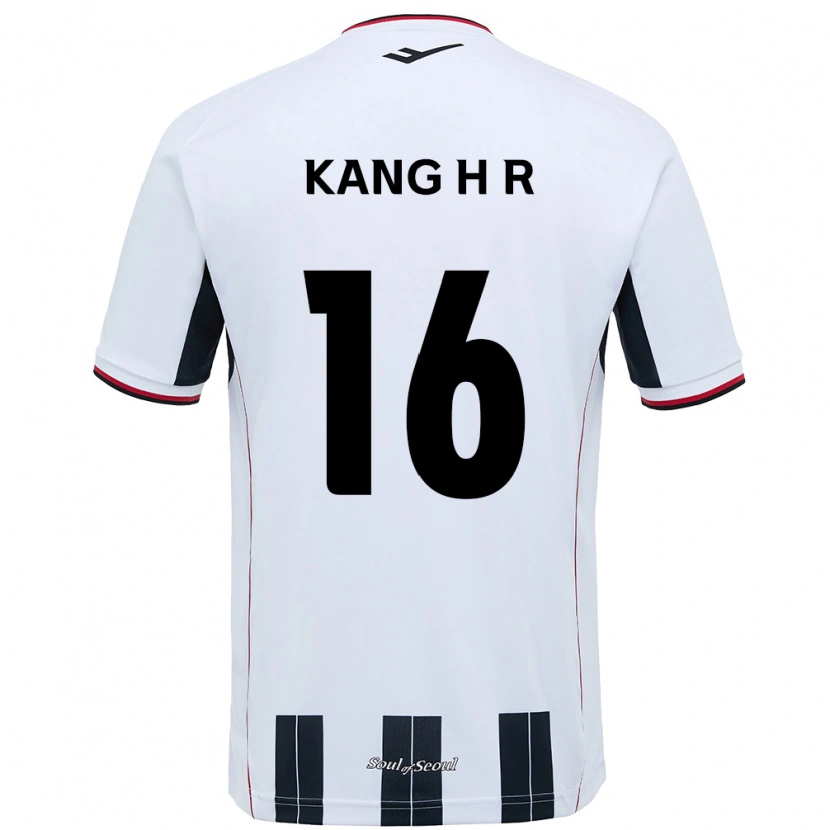Danxen Herren Kang Hye-Rim #16 Weiß Schwarz Auswärtstrikot Trikot 2025/26 T-Shirt Österreich