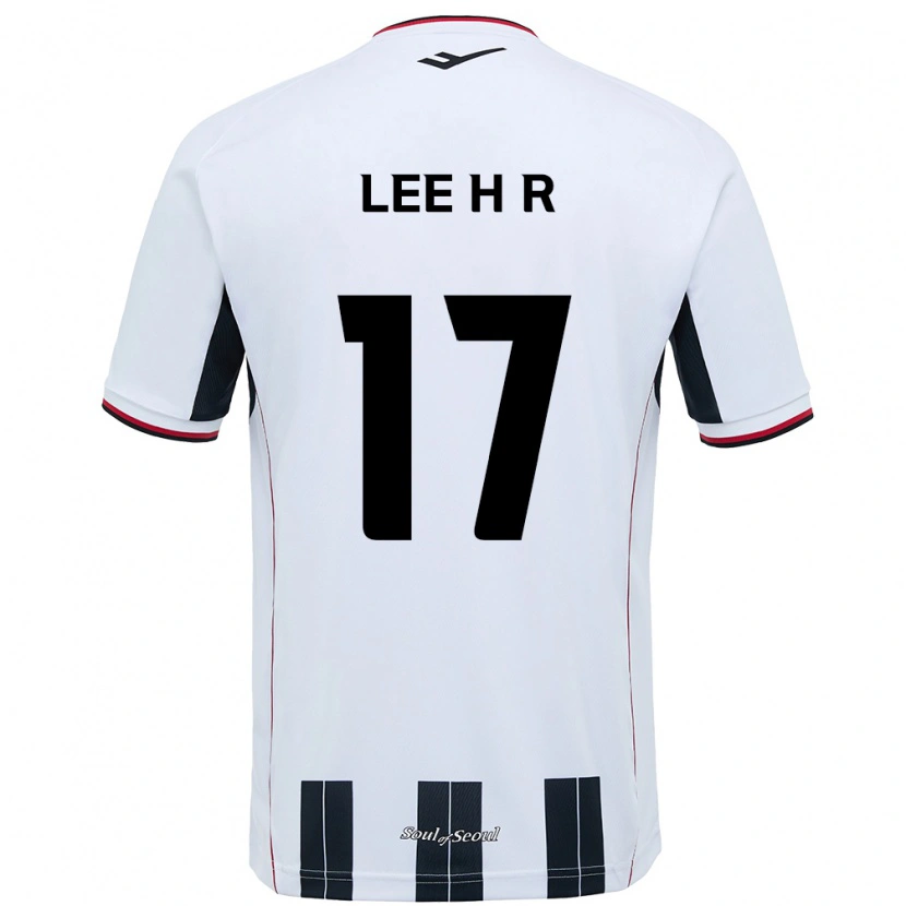 Danxen Herren Lee Ha-Rim #17 Weiß Schwarz Auswärtstrikot Trikot 2025/26 T-Shirt Österreich