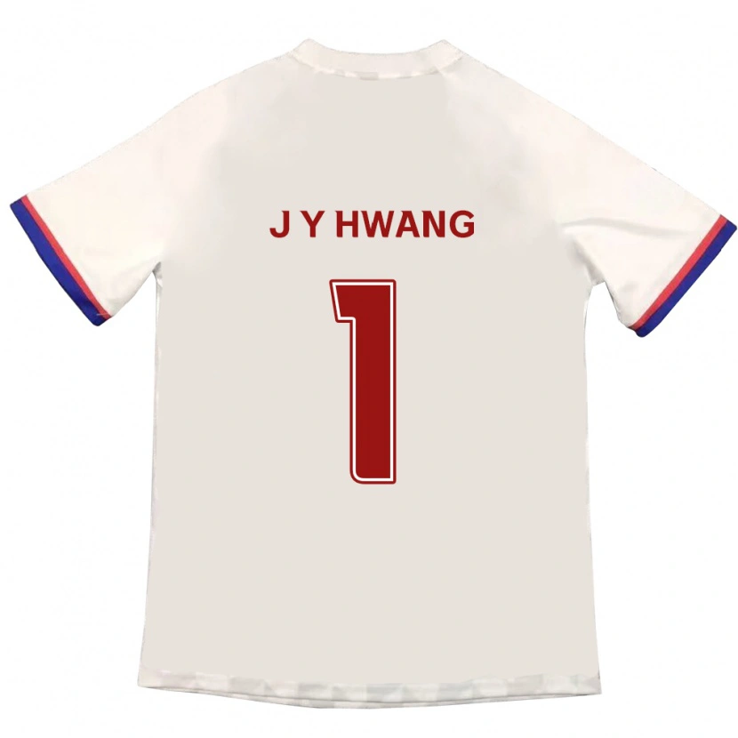 Danxen Herren Jae-Yun Hwang #1 Off-White Rot Auswärtstrikot Trikot 2025/26 T-Shirt Österreich