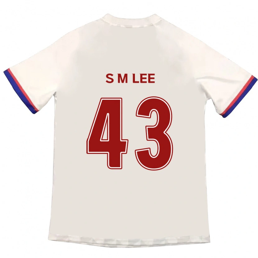 Danxen Herren Si-Myeong Lee #43 Off-White Rot Auswärtstrikot Trikot 2025/26 T-Shirt Österreich