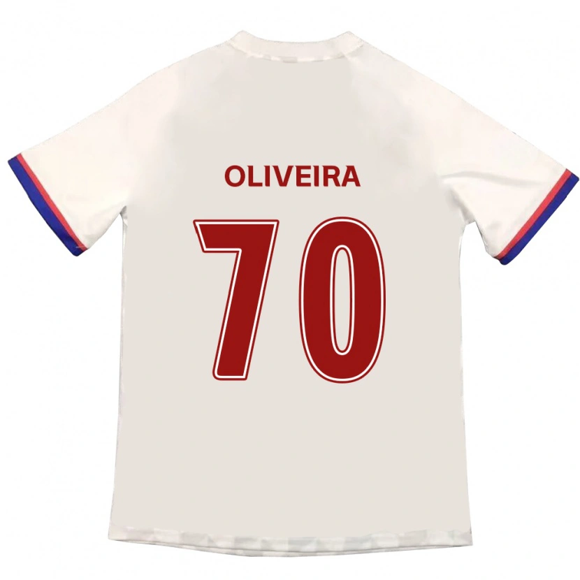 Danxen Herren Anderson Oliveira #70 Off-White Rot Auswärtstrikot Trikot 2025/26 T-Shirt Österreich