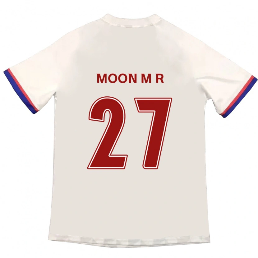 Danxen Herren Moon Mi-Ra #27 Off-White Rot Auswärtstrikot Trikot 2025/26 T-Shirt Österreich