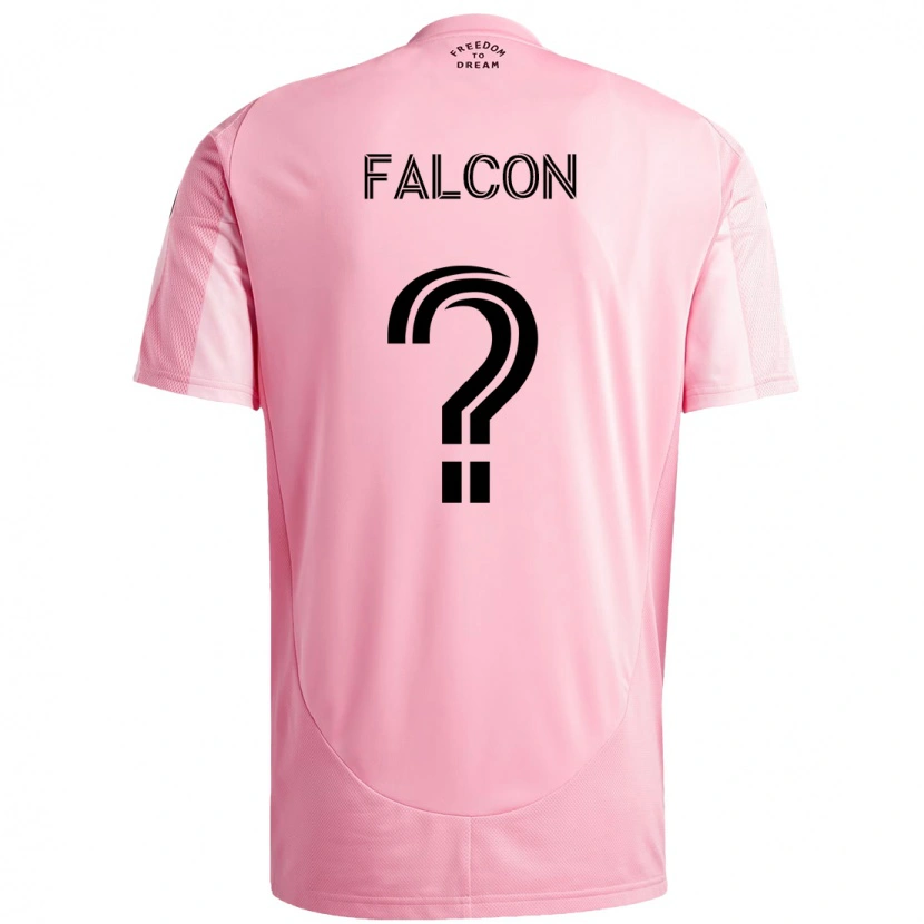 Danxen Damen Maximiliano Falcón #0 Rosa Schwarz Heimtrikot Trikot 2025/26 T-Shirt Österreich