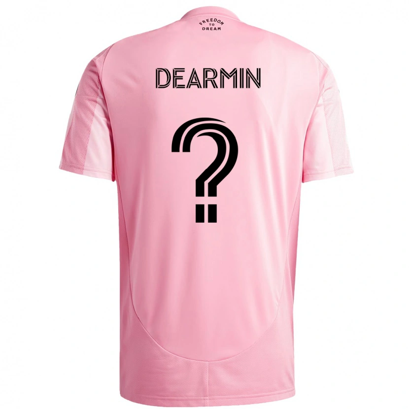 Danxen Damen Nash Dearmin #0 Rosa Schwarz Heimtrikot Trikot 2025/26 T-Shirt Österreich