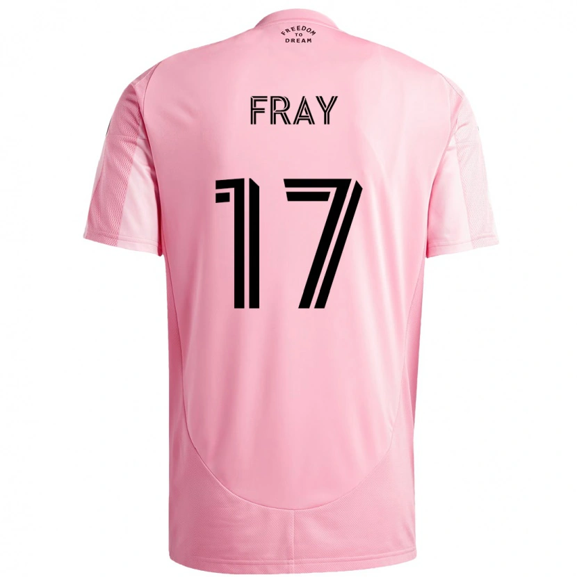 Danxen Damen Ian Fray #17 Rosa Schwarz Heimtrikot Trikot 2025/26 T-Shirt Österreich