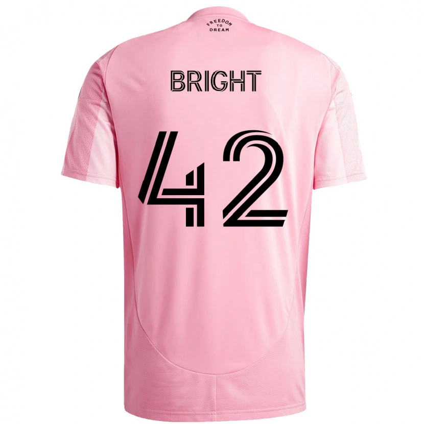 Danxen Damen Yannick Bright #42 Rosa Schwarz Heimtrikot Trikot 2025/26 T-Shirt Österreich