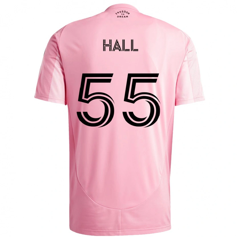 Danxen Damen Tyler Hall #55 Rosa Schwarz Heimtrikot Trikot 2025/26 T-Shirt Österreich
