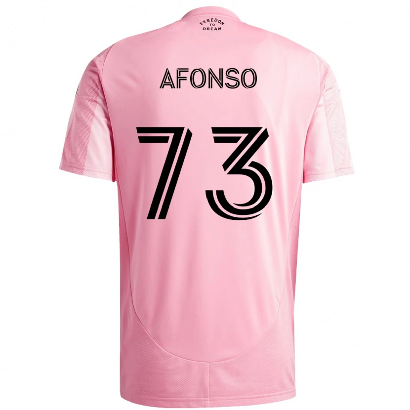 Danxen Damen Leo Afonso #73 Rosa Schwarz Heimtrikot Trikot 2025/26 T-Shirt Österreich