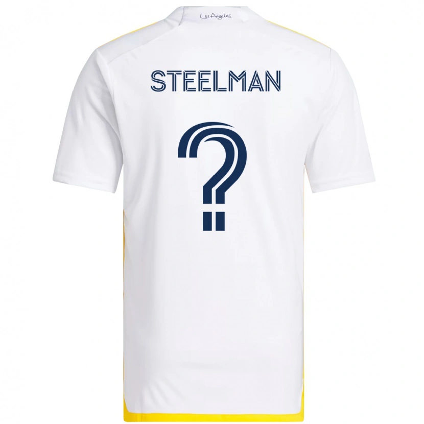 Danxen Damen Maximus Steelman #0 Weiß Gelb Heimtrikot Trikot 2025/26 T-Shirt Österreich