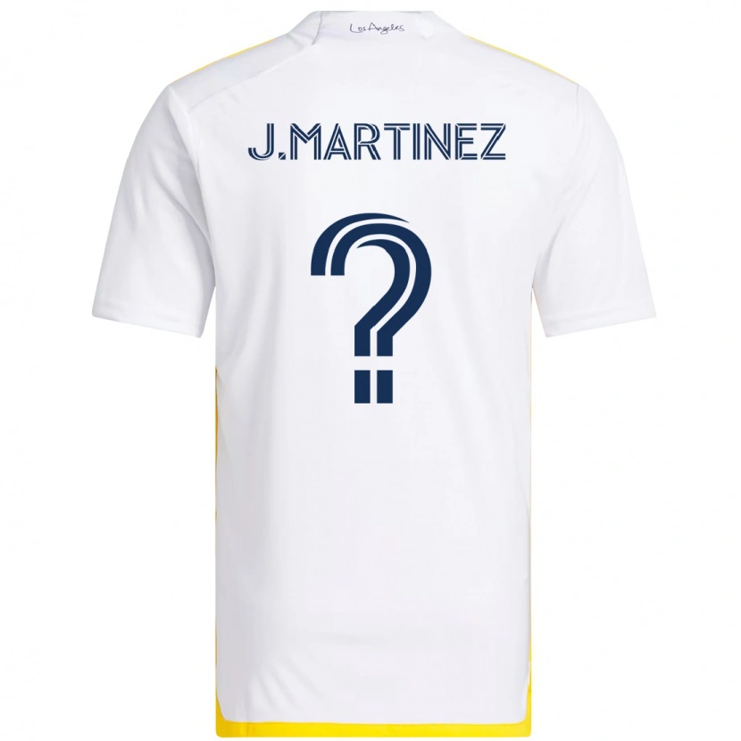 Danxen Damen Mono Martínez #0 Weiß Gelb Heimtrikot Trikot 2025/26 T-Shirt Österreich