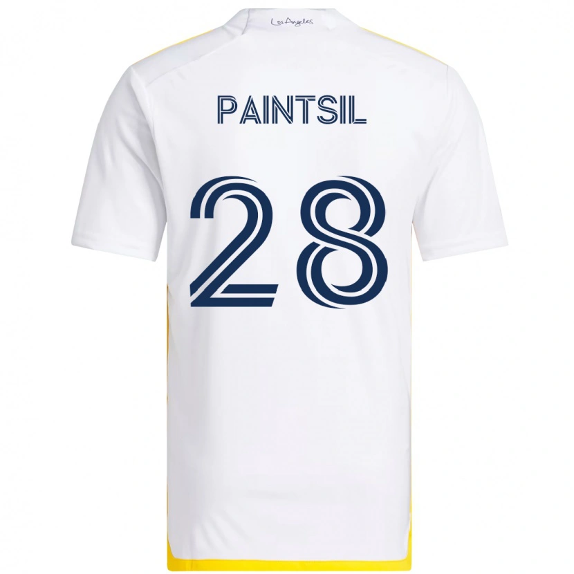 Danxen Damen Joseph Paintsil #28 Weiß Gelb Heimtrikot Trikot 2025/26 T-Shirt Österreich
