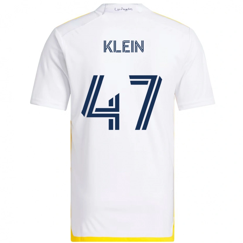 Danxen Damen Carson Klein #47 Weiß Gelb Heimtrikot Trikot 2025/26 T-Shirt Österreich