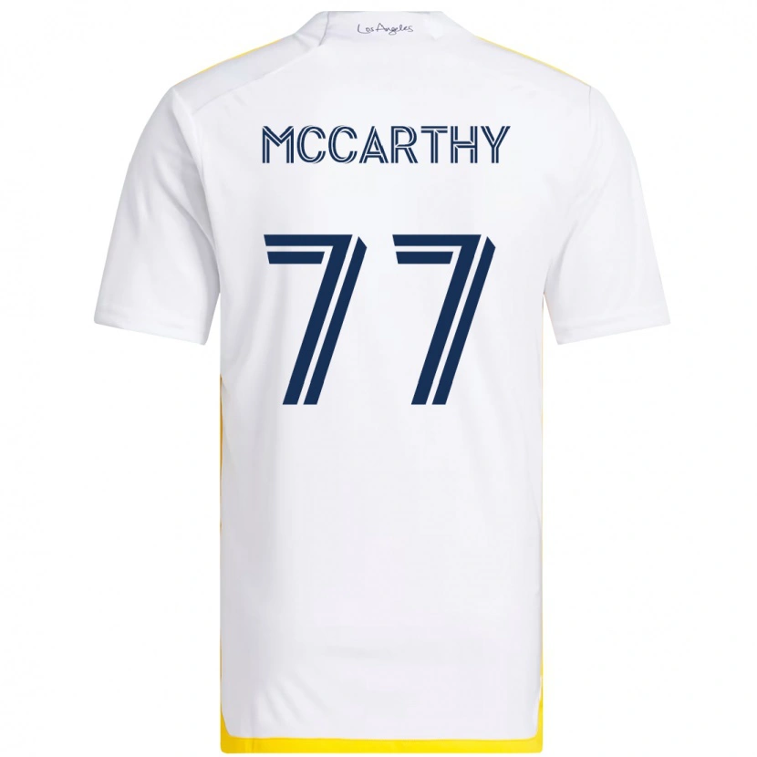 Danxen Damen John Mccarthy #77 Weiß Gelb Heimtrikot Trikot 2025/26 T-Shirt Österreich