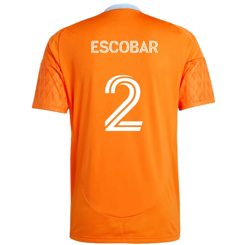 Danxen Damen Franco Escobar #2 Orange Weiß Heimtrikot Trikot 2025/26 T-Shirt Österreich