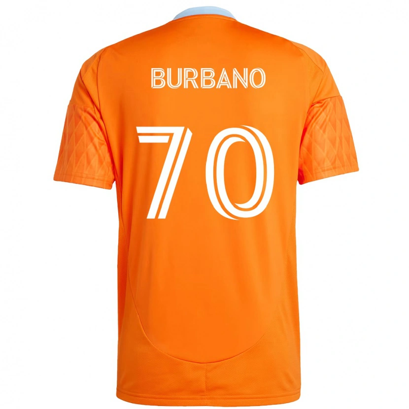 Danxen Damen Jordy Burbano #70 Orange Weiß Heimtrikot Trikot 2025/26 T-Shirt Österreich