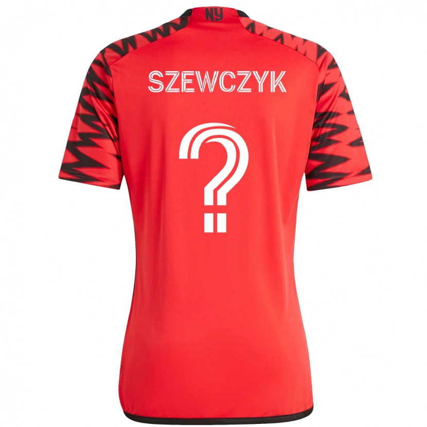 Danxen Damen Tobias Szewczyk #0 Rot Schwarz Heimtrikot Trikot 2025/26 T-Shirt Österreich