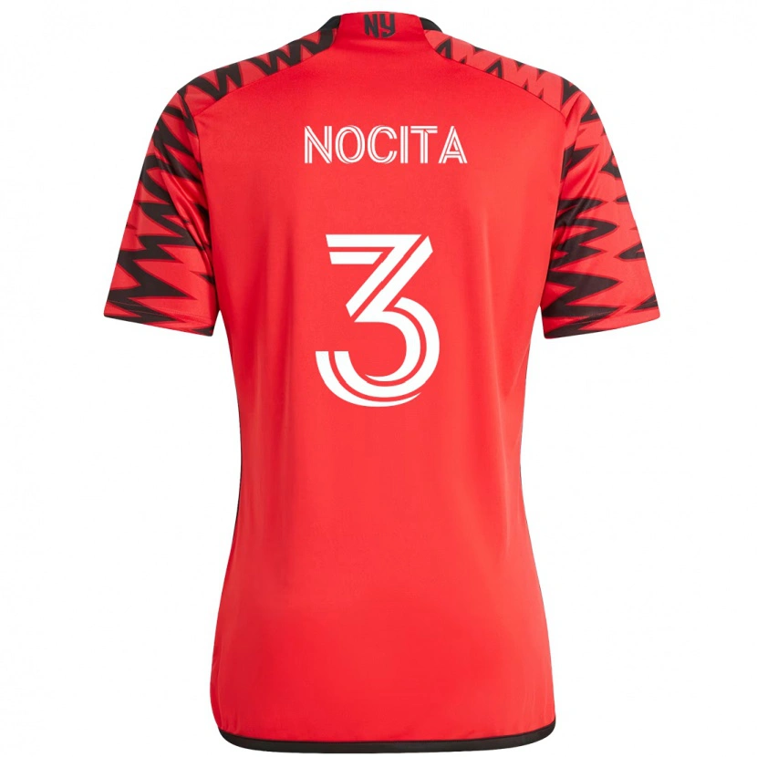 Danxen Damen Matthew Nocita #3 Rot Schwarz Heimtrikot Trikot 2025/26 T-Shirt Österreich