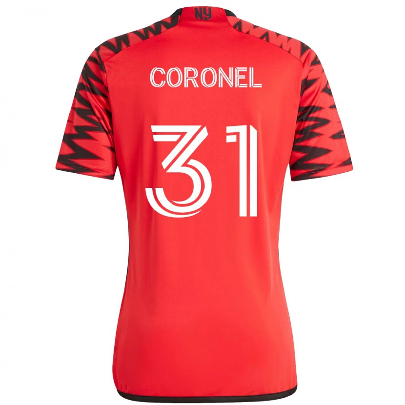 Danxen Damen Carlos Coronel #31 Rot Schwarz Heimtrikot Trikot 2025/26 T-Shirt Österreich