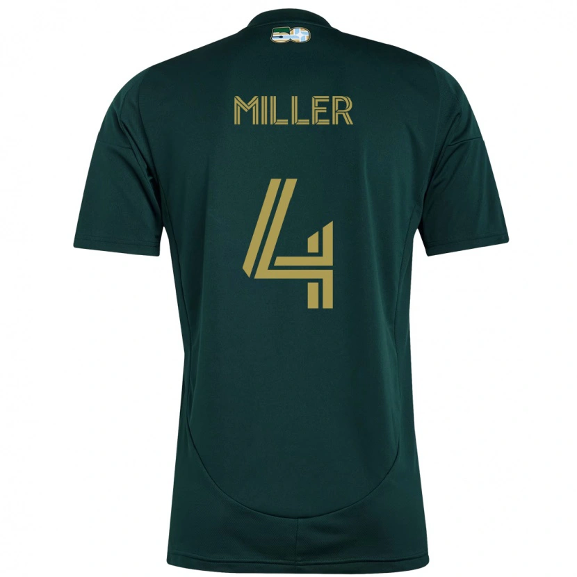 Danxen Damen Kamal Miller #4 Schwarz Braun Heimtrikot Trikot 2025/26 T-Shirt Österreich