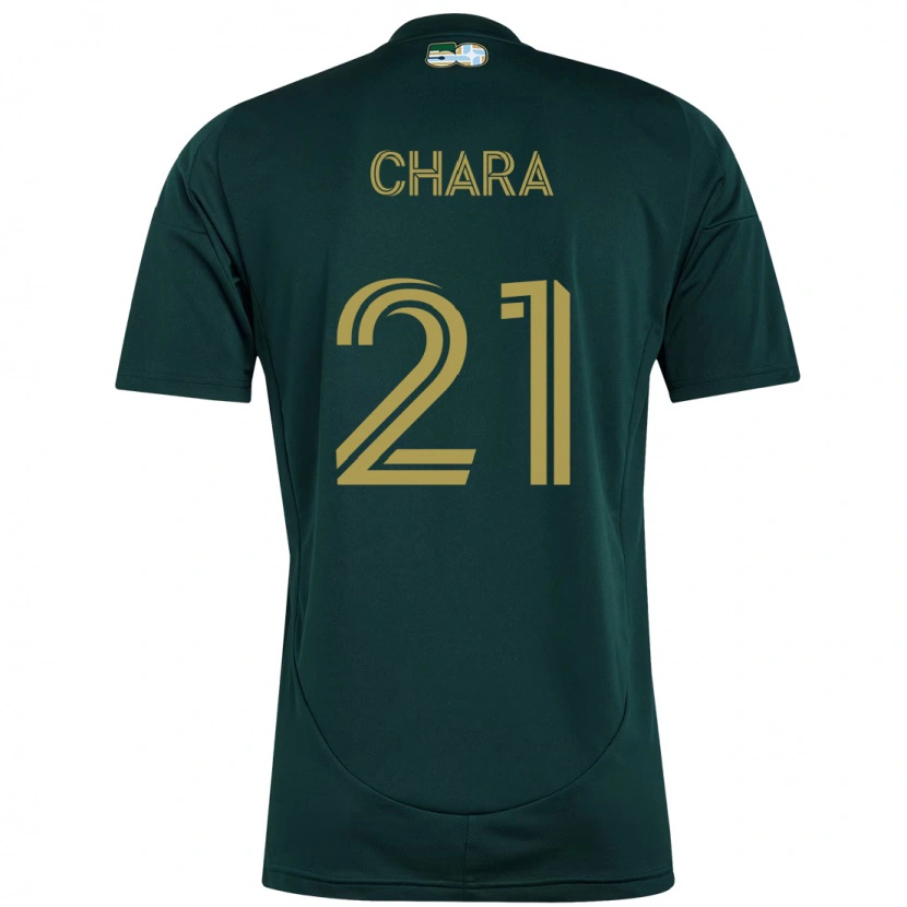 Danxen Damen Diego Chará #21 Schwarz Braun Heimtrikot Trikot 2025/26 T-Shirt Österreich
