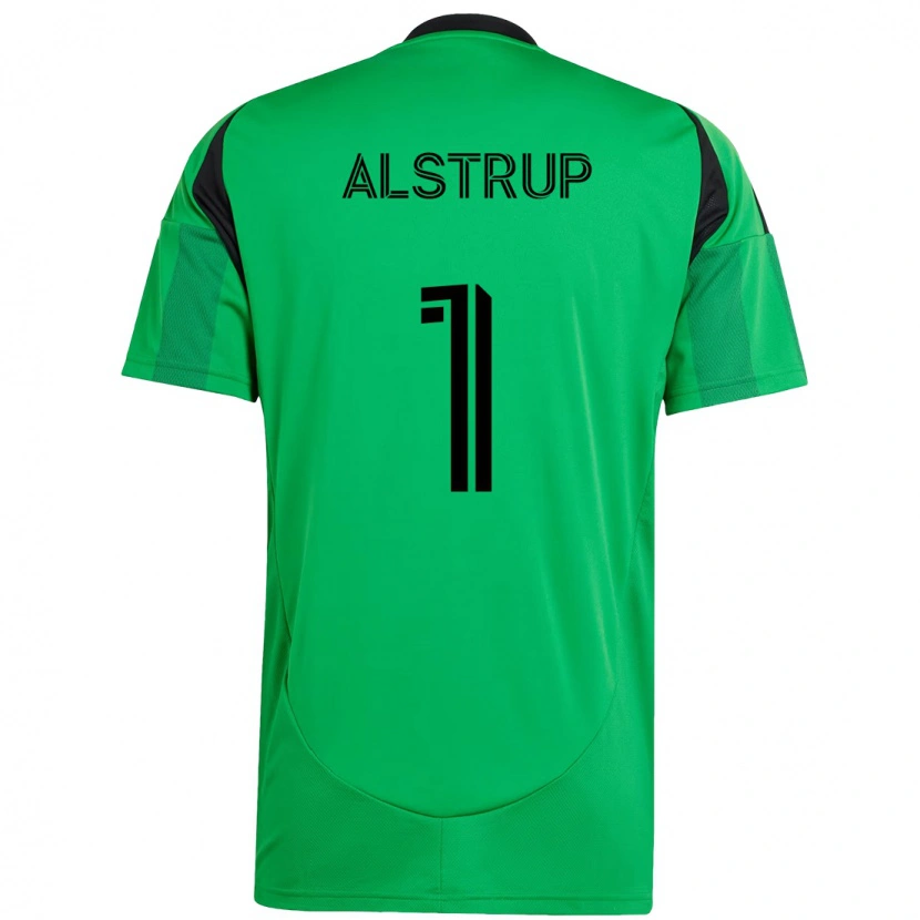 Danxen Damen Marcus Alstrup #1 Grün Schwarz Heimtrikot Trikot 2025/26 T-Shirt Österreich