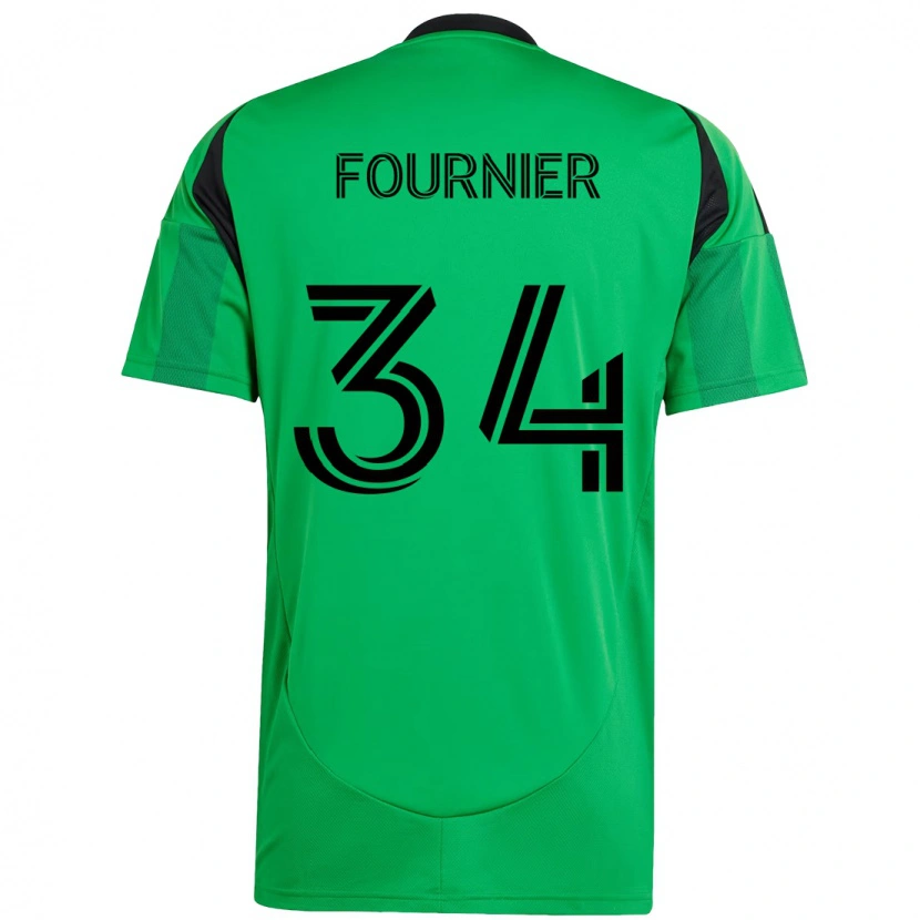 Danxen Damen Drake Fournier #34 Grün Schwarz Heimtrikot Trikot 2025/26 T-Shirt Österreich