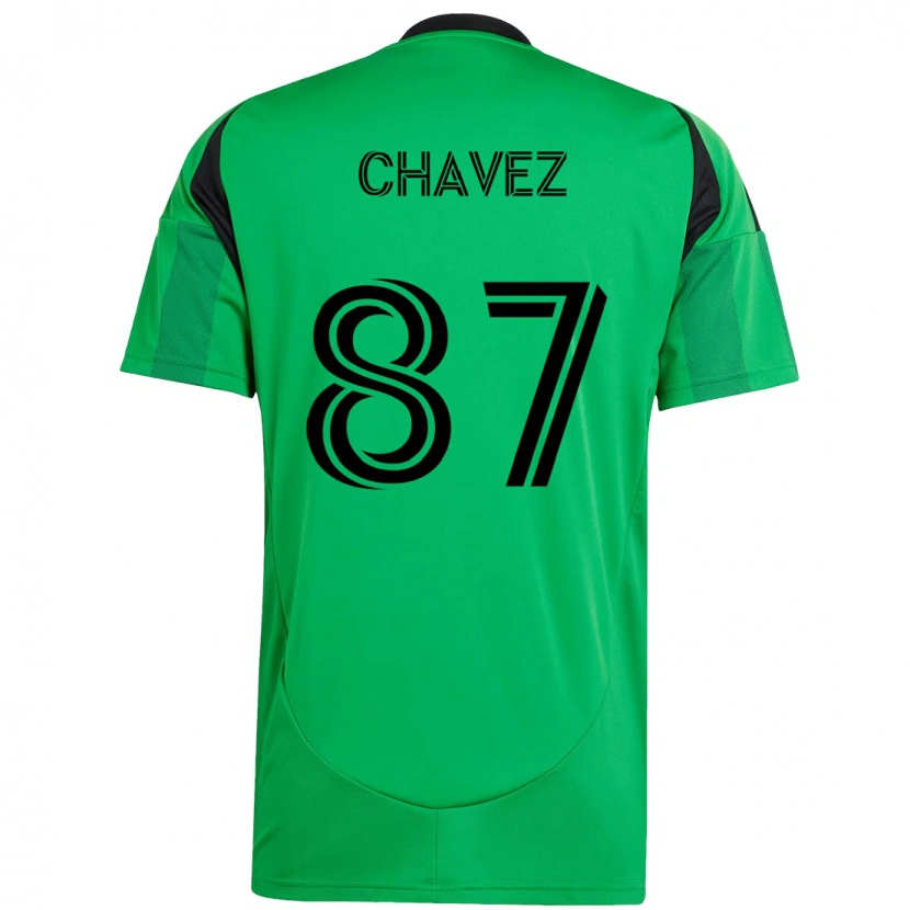 Danxen Damen Alfonso Ocampo-Chávez #87 Grün Schwarz Heimtrikot Trikot 2025/26 T-Shirt Österreich