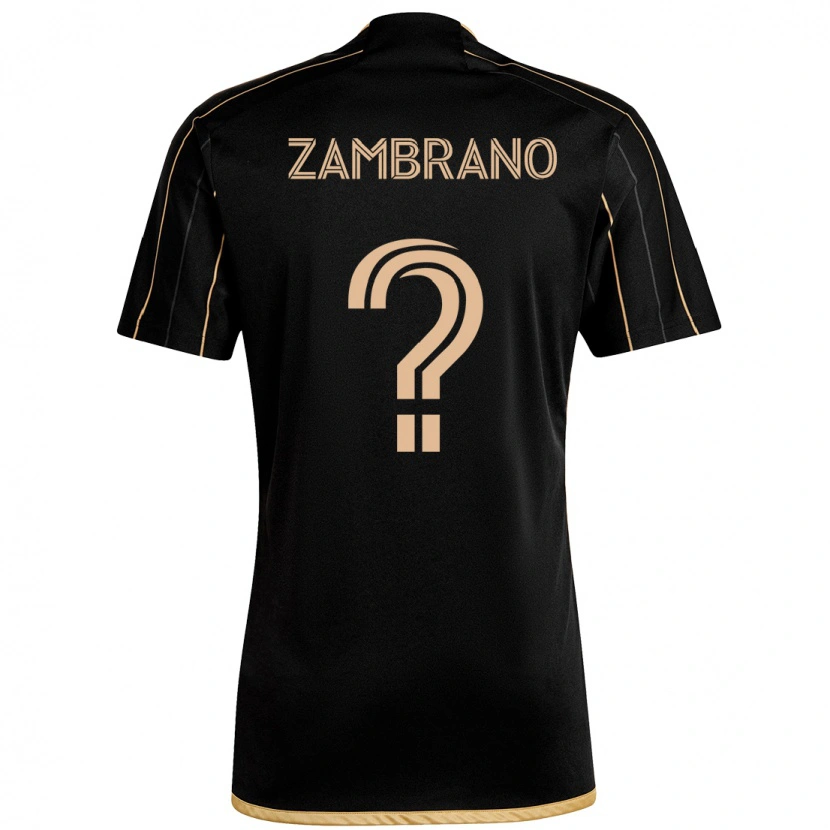 Danxen Damen Gavin Zambrano #0 Schwarz Braun Heimtrikot Trikot 2025/26 T-Shirt Österreich