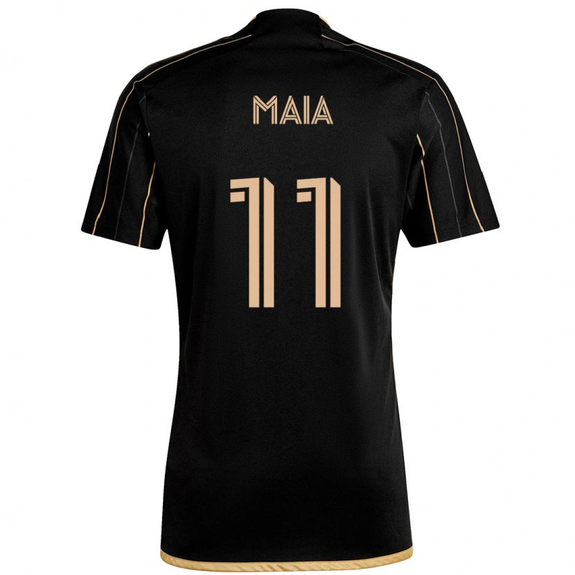 Danxen Damen Matheus Maia #11 Schwarz Braun Heimtrikot Trikot 2025/26 T-Shirt Österreich