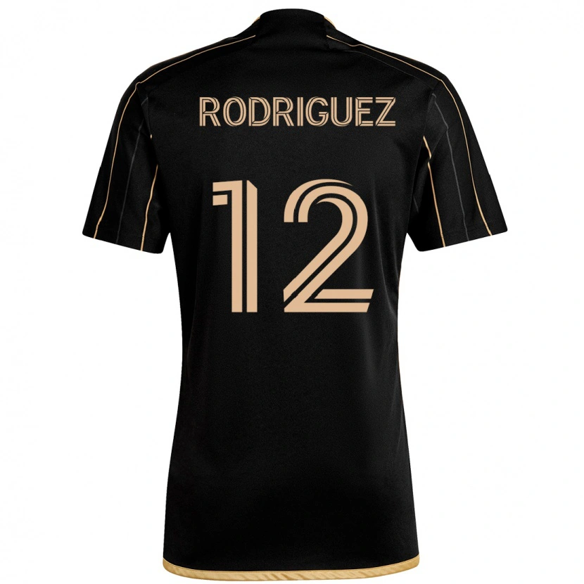 Danxen Damen Jeremi Rodriguez #12 Schwarz Braun Heimtrikot Trikot 2025/26 T-Shirt Österreich