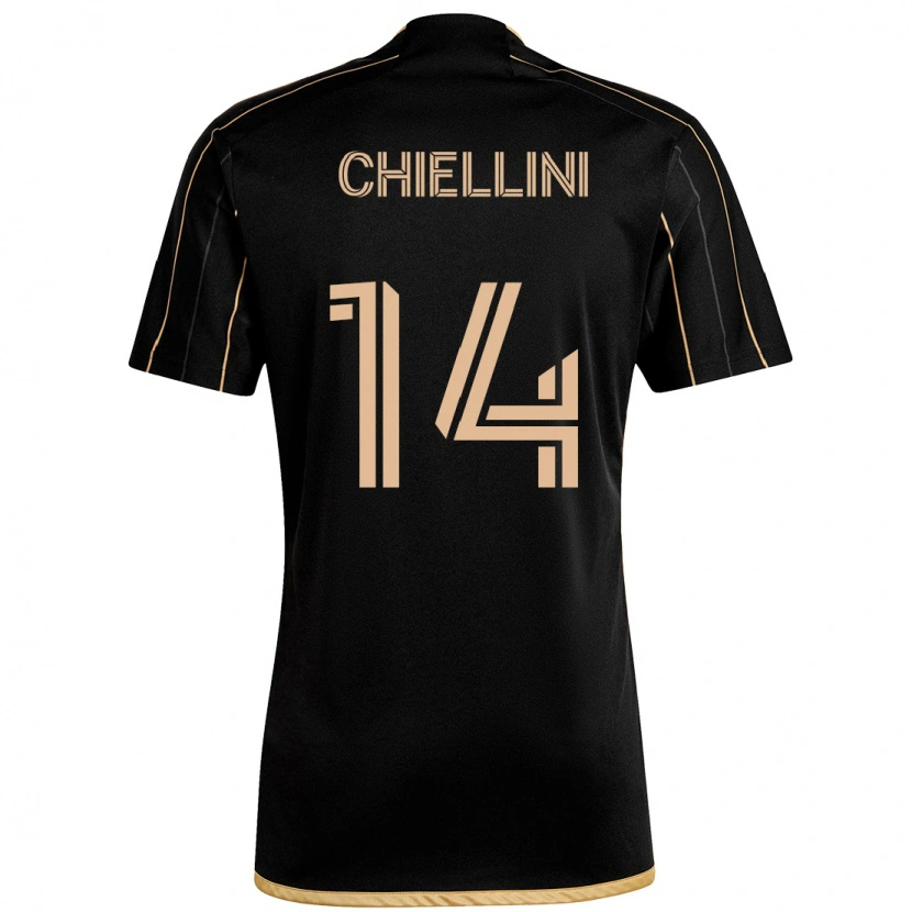 Danxen Damen Giorgio Chiellini #14 Schwarz Braun Heimtrikot Trikot 2025/26 T-Shirt Österreich