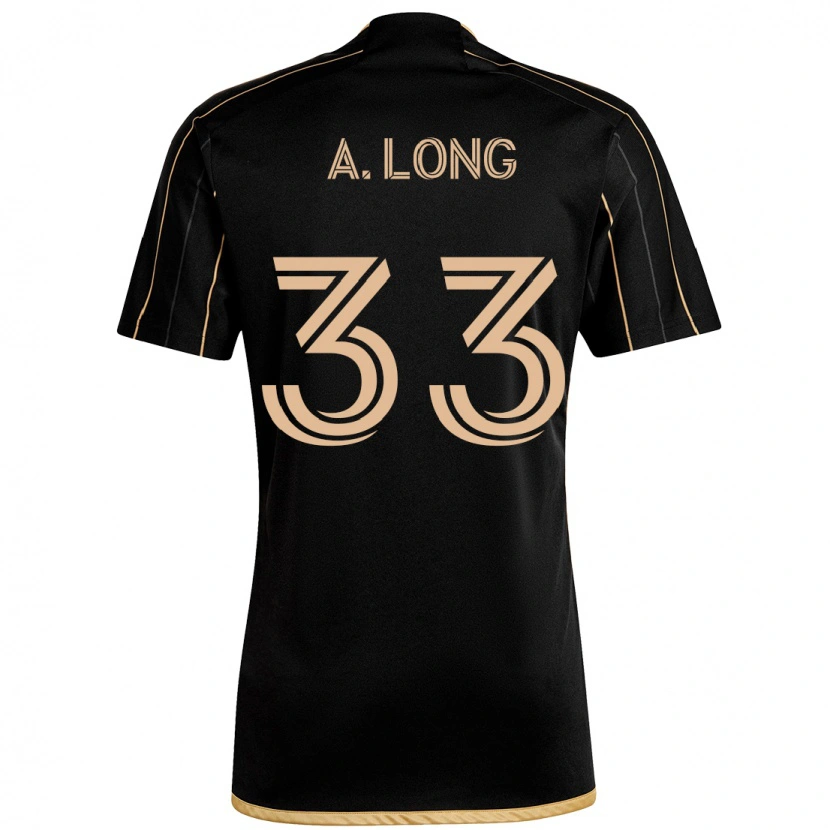 Danxen Damen Aaron Long #33 Schwarz Braun Heimtrikot Trikot 2025/26 T-Shirt Österreich