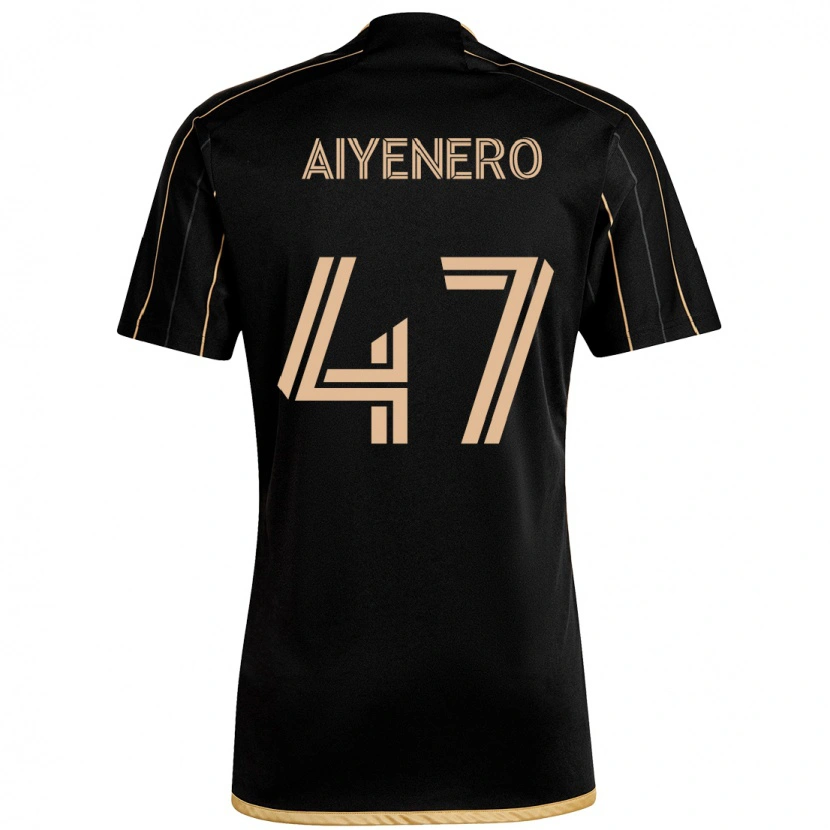Danxen Damen Marius Aiyenero #47 Schwarz Braun Heimtrikot Trikot 2025/26 T-Shirt Österreich