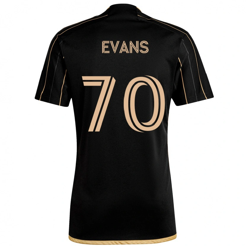 Danxen Damen Matthew Evans #70 Schwarz Braun Heimtrikot Trikot 2025/26 T-Shirt Österreich