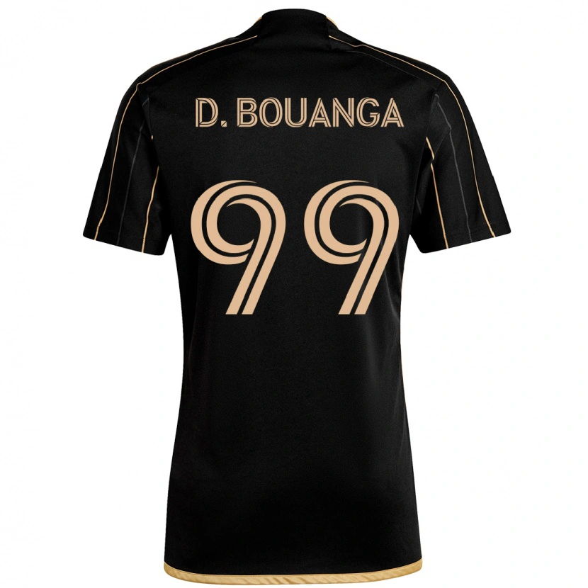 Danxen Damen Denis Bouanga #99 Schwarz Braun Heimtrikot Trikot 2025/26 T-Shirt Österreich