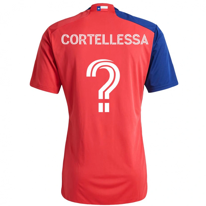 Danxen Damen Michael Cortellessa #0 Rot Marineblau Heimtrikot Trikot 2025/26 T-Shirt Österreich