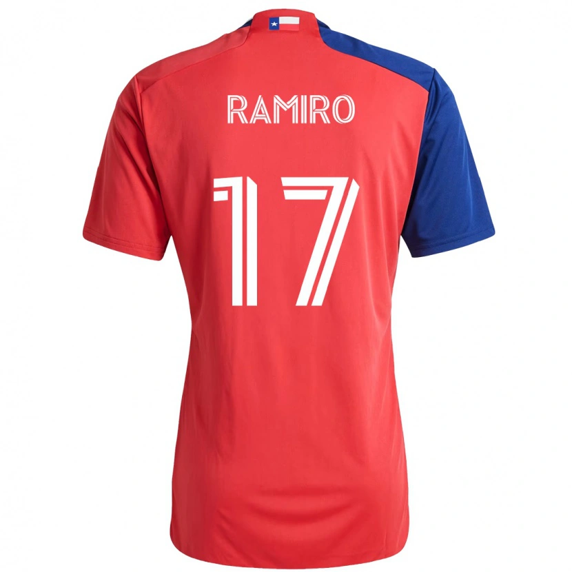Danxen Damen Ramiro #17 Rot Marineblau Heimtrikot Trikot 2025/26 T-Shirt Österreich