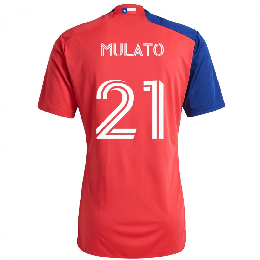 Danxen Damen José Mulato #21 Rot Marineblau Heimtrikot Trikot 2025/26 T-Shirt Österreich