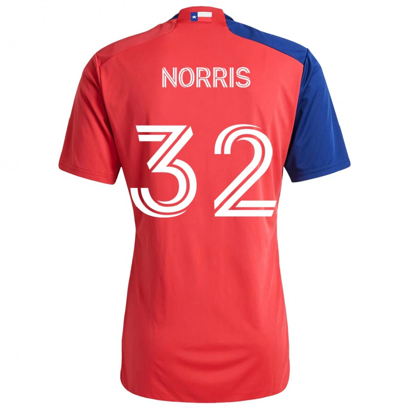 Danxen Damen Nolan Norris #32 Rot Marineblau Heimtrikot Trikot 2025/26 T-Shirt Österreich
