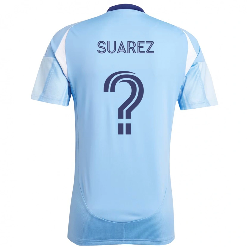 Danxen Damen Anthony Suarez #0 Hellblau Heimtrikot Trikot 2025/26 T-Shirt Österreich