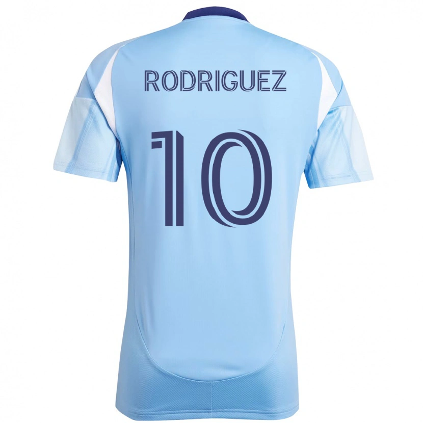 Danxen Damen Santiago Rodríguez #10 Hellblau Heimtrikot Trikot 2025/26 T-Shirt Österreich